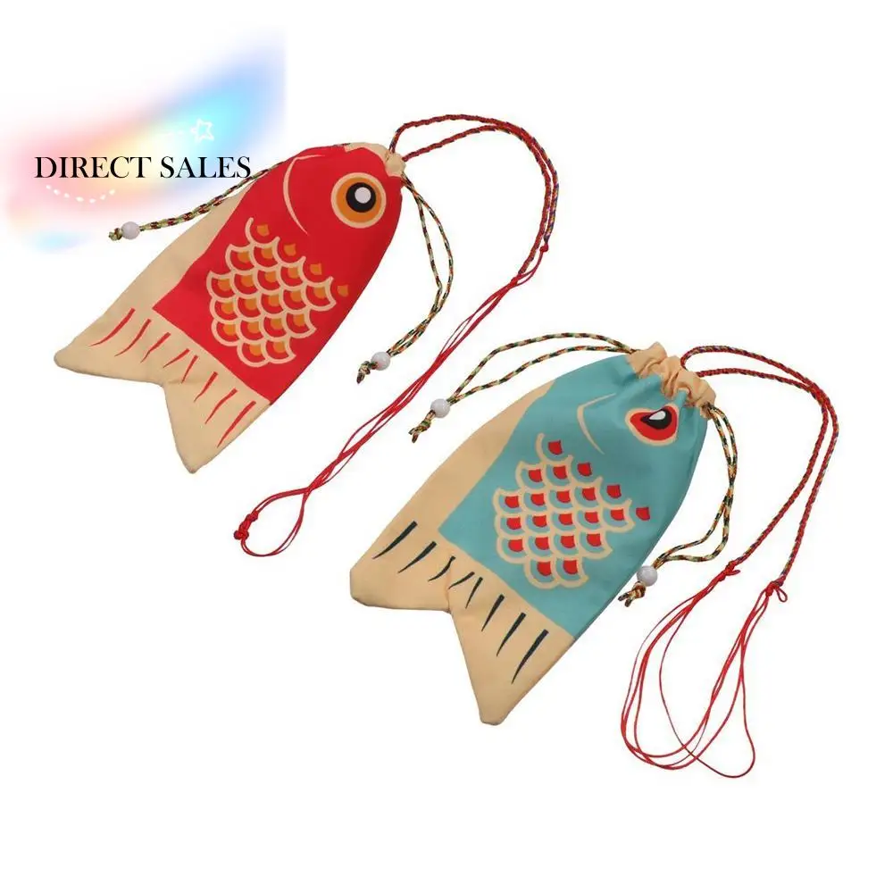 

Антикварный кулон, автомобильное подвесное украшение Hanfu, сумка для мелких предметов, сумка для благословения карпа кои, сумки для ювелирных изделий, кошелек для монет, саше в японском стиле