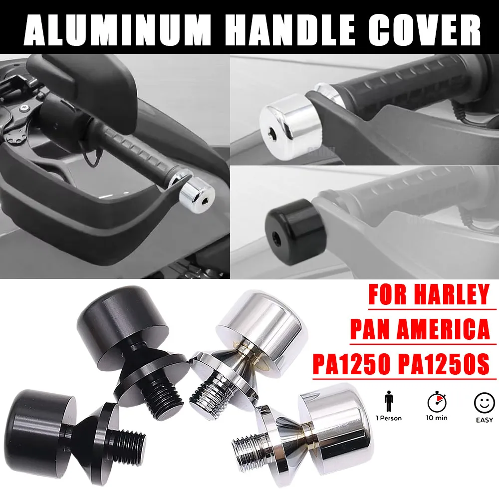 NEW Motorcycle Accessory Handlebar End Weights Aluminum Grips Cap Plug 1250S For Harley Pan America PA1250 PA1250S