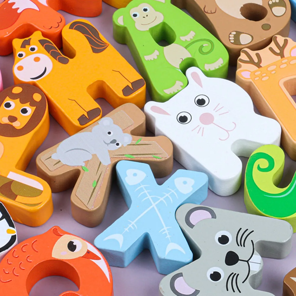 

Wooden Puzzle Board Playing Accessory Toddler Interactive Educational Toy Supply Household Learning Interesting Toys