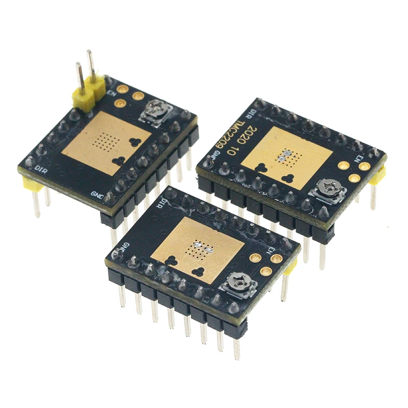 TMC2208 TMC2209 ATD5833 V2.0 With Heat Sink Stepper Motor Driver StepStick 3d Printer Parts 2.5A 256 Subdivision Silent Printing