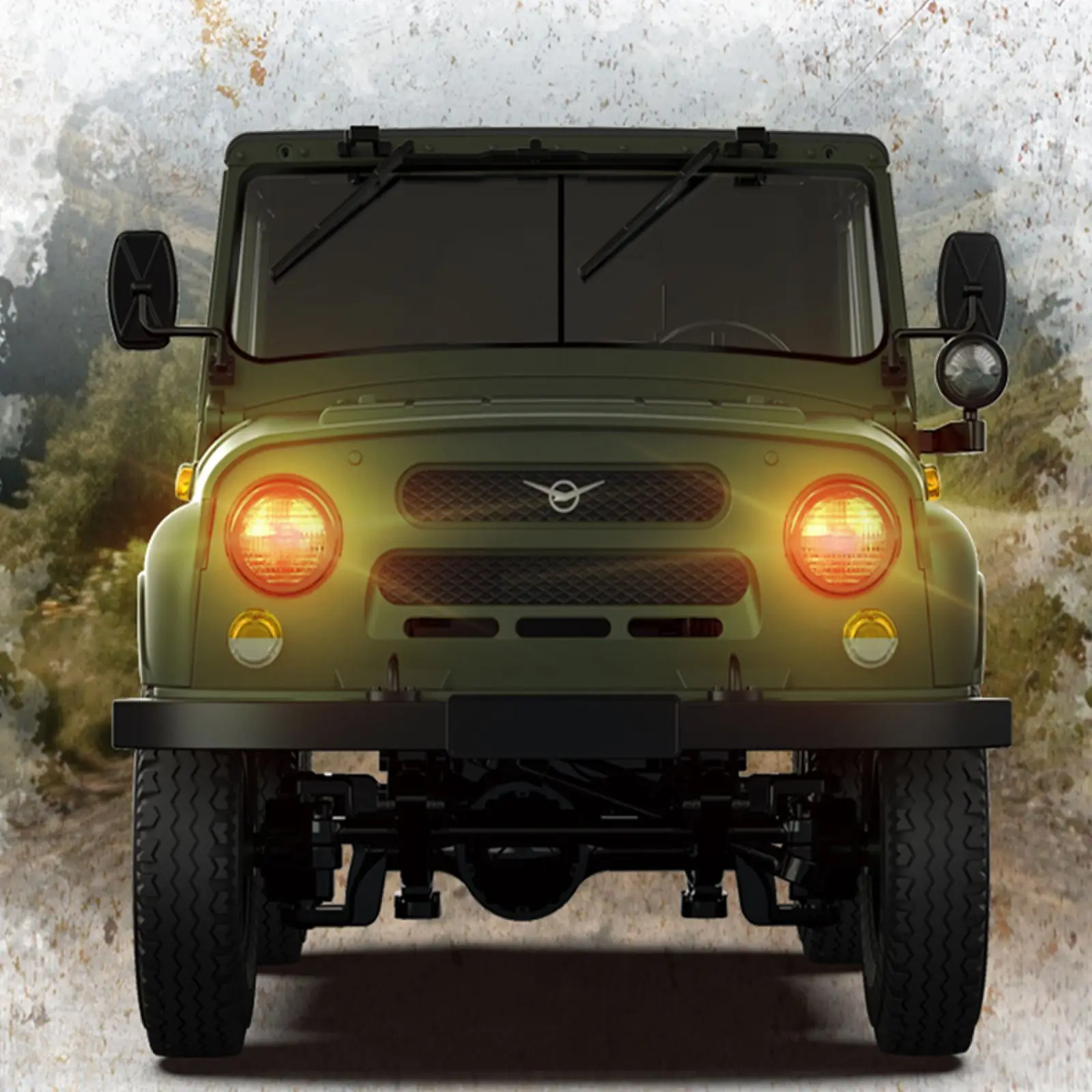 รถของเล่นเด็ก รุ่น C94 สีเขียว WPL 1:12 ขับเคลื่อนสี่ล้อ ปีนป่ายได้ รถออฟโรด ควบคุมด้วยรีโมท ของขวัญคริสต์มาส