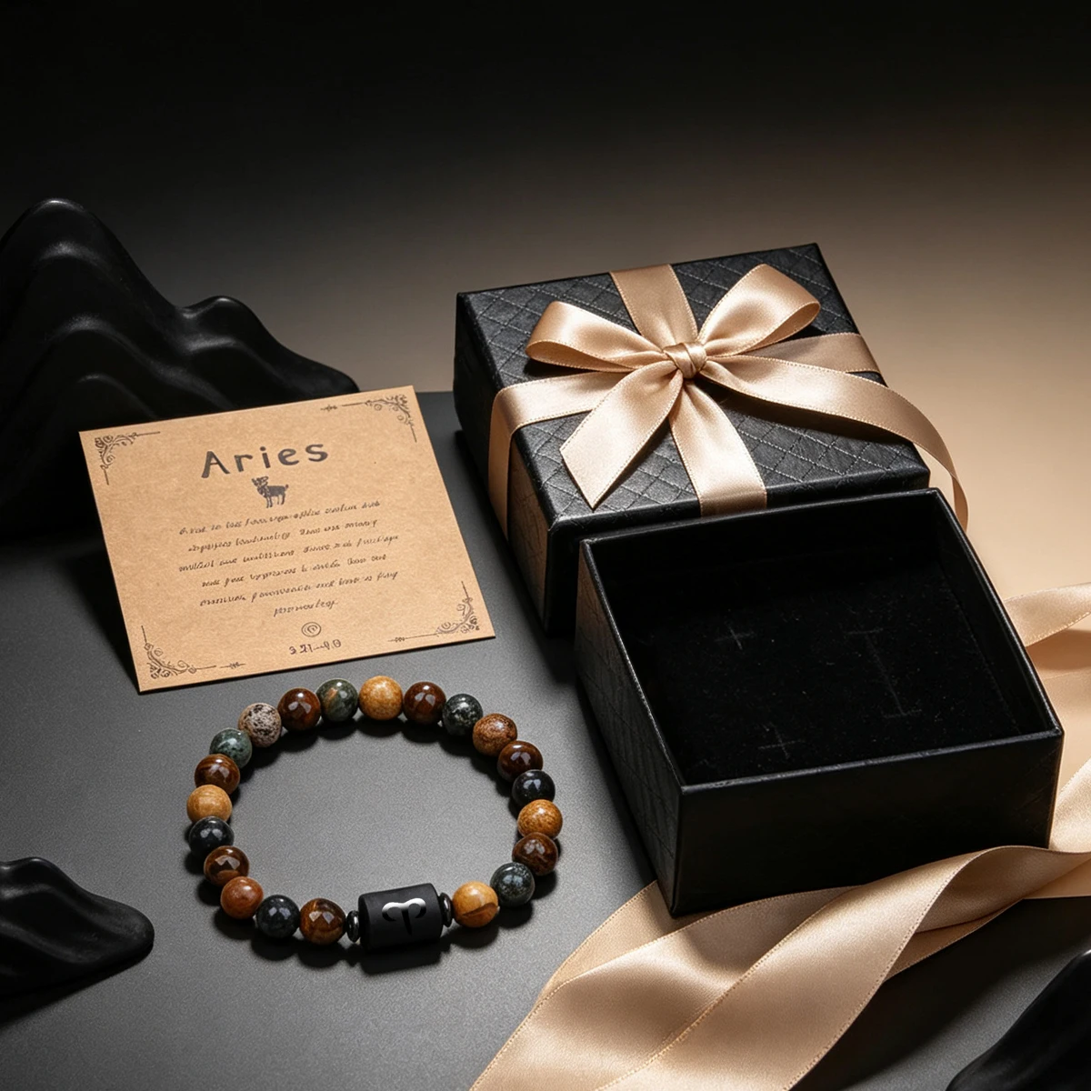 12 Sternzeichen-Armbänder aus Naturstein für Krebs, Jungfrau, Löwe, Waage - Paar- und Freundschaftsgeschenke, Schmuck-Armbänder, Pulsera Hombre – Detail 5