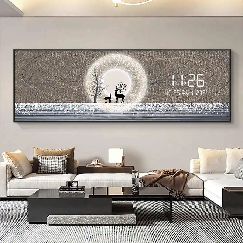 Light Luxury Elk Living Room D - Luxury Lifestyle Background 리뷰 및 가격