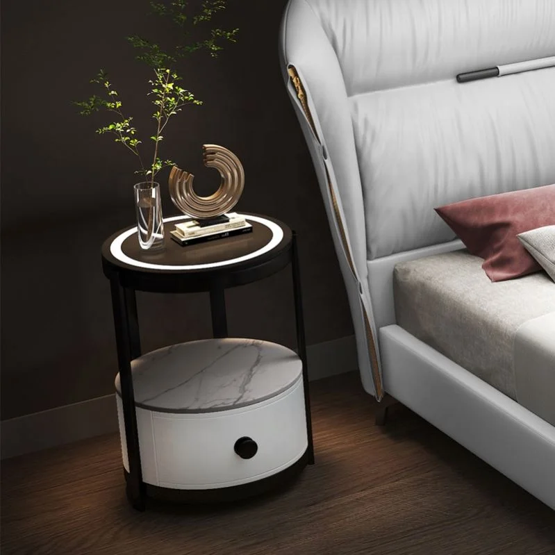 Factory DirectLy Hot Selling High Quality Sumptuous Night Table Bed Side Table Practical Durable Nightstand Bedside Table
