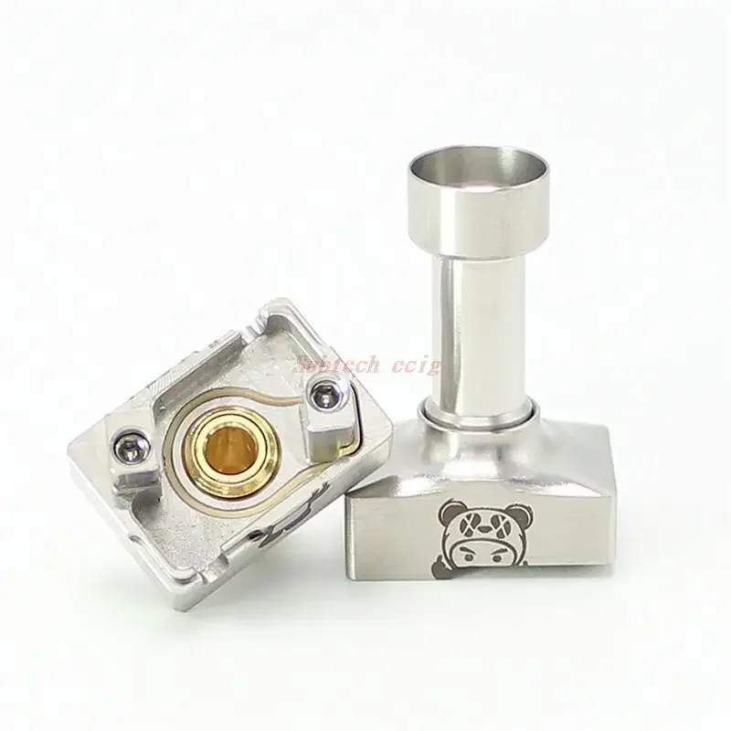 BB Panda V2 RBA Vapeshell Atomizer Bridge for Billet Box Boro Mod Device 4 Airflow Inserts Bridg-D Key Concept Billet Boro Tank