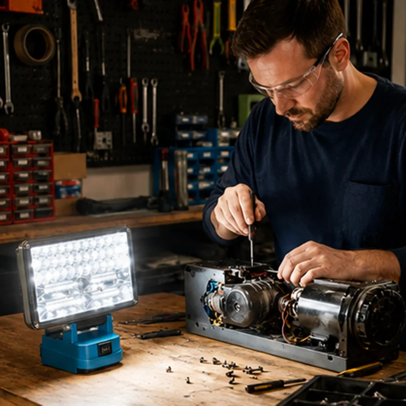 Kabelloses Arbeitslicht, batte – Workshop Electric Tools Bewertung und Preis