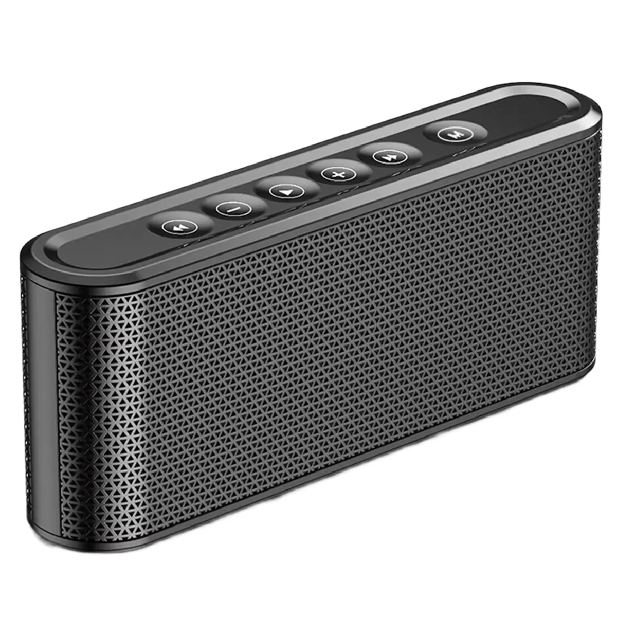 2025 + مكبر صوت لاسلكي صغير خارجي X6 سمّاعات بلوتوث قوة البنك باس مضخم صوت مع USB MP3 مكبر صوت للسيارة المحمول