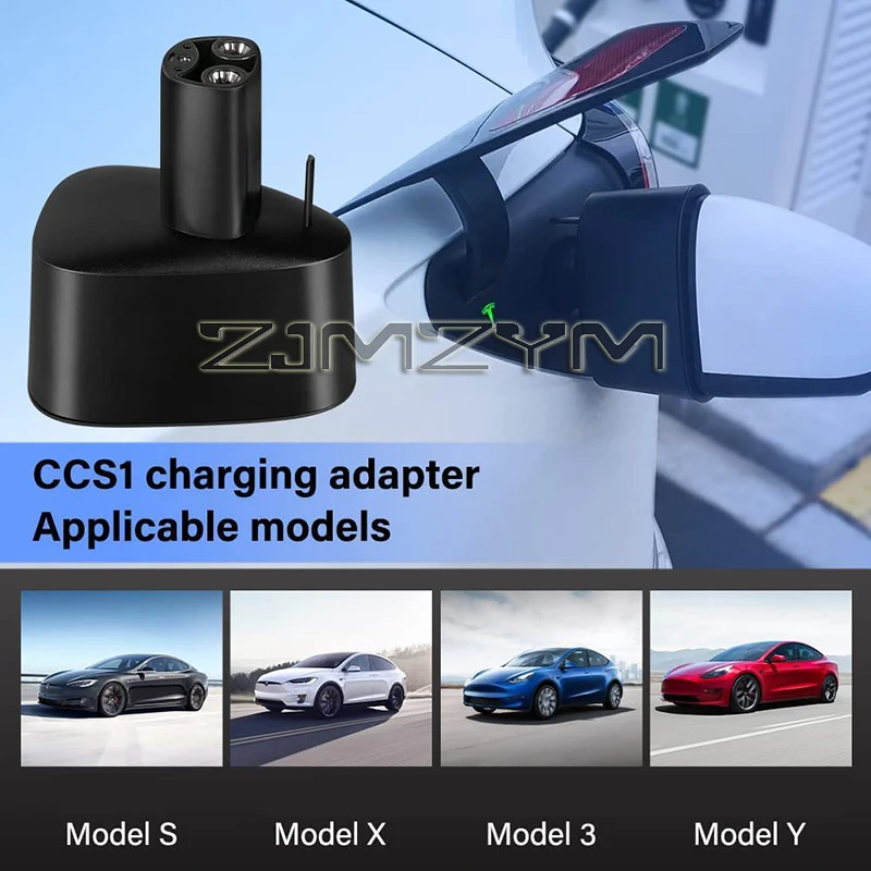 CCS1 Fast Charge Adapter For Tesla DC Charger Charging Connector Electric Vehicle Charger Adapter