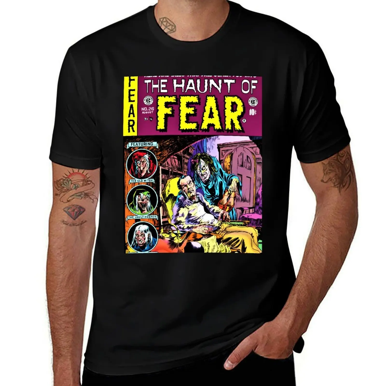 Haunting Fear! T-Shirt g man t shirts for men t shirt man casual T-Shirt
