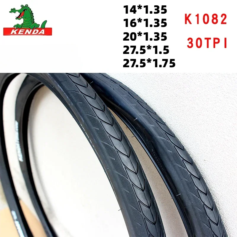 Ultralight Slick Pneu Bicycle Tire, High Speed Tires, Mountain Bike Accessory, K1082, 14, 16, 20, 27.5x1.5, 1.35, 1.75, 30TPI