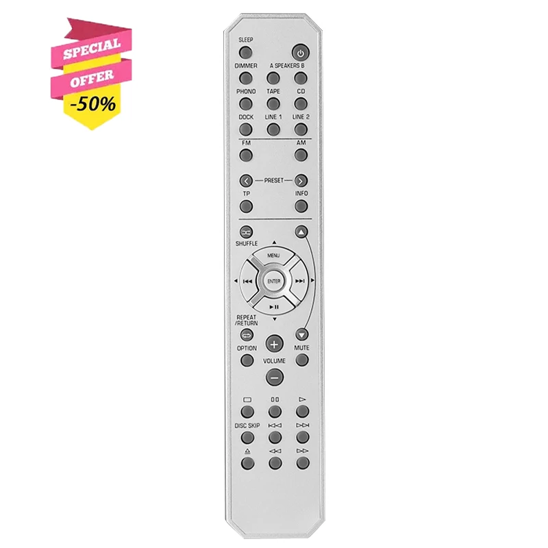 RAX23 WV50020 Remote Control For Yamaha AV Receiver RS300 RS300BL R-S300 R-S300BL Replacement Controller