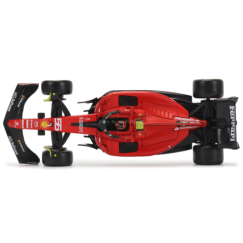 Bburago 1:43 F1 2023 16# Charles Leclerc Scuderia Ferrari SF23 #55 Carlos Sainz Alloy Car Die Cast Car Model Toy Collection Gift