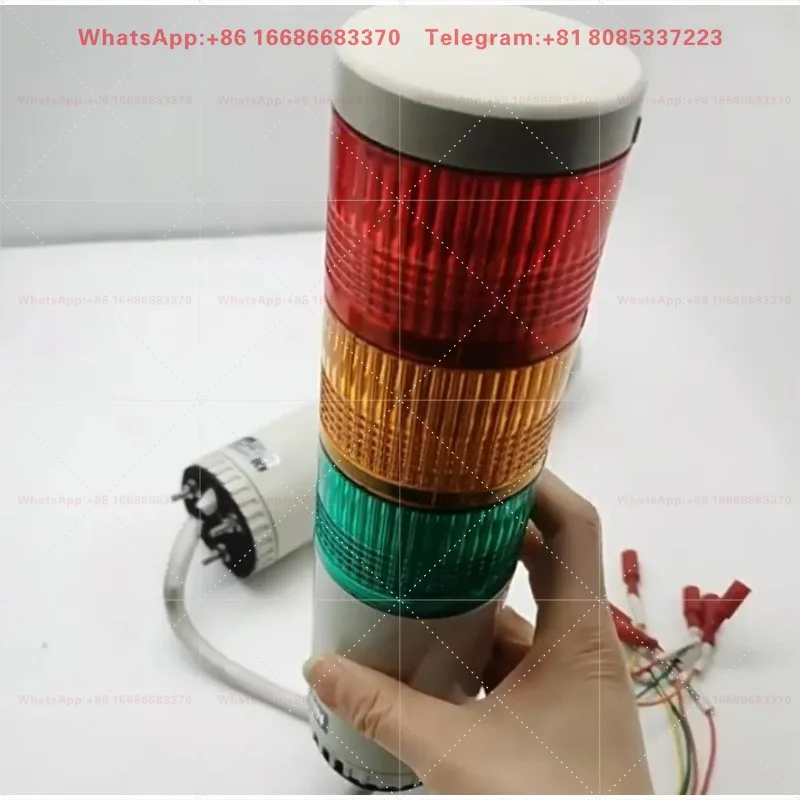 Original three color indicator light L6U-302W-RYG-P always on red/yellow/green