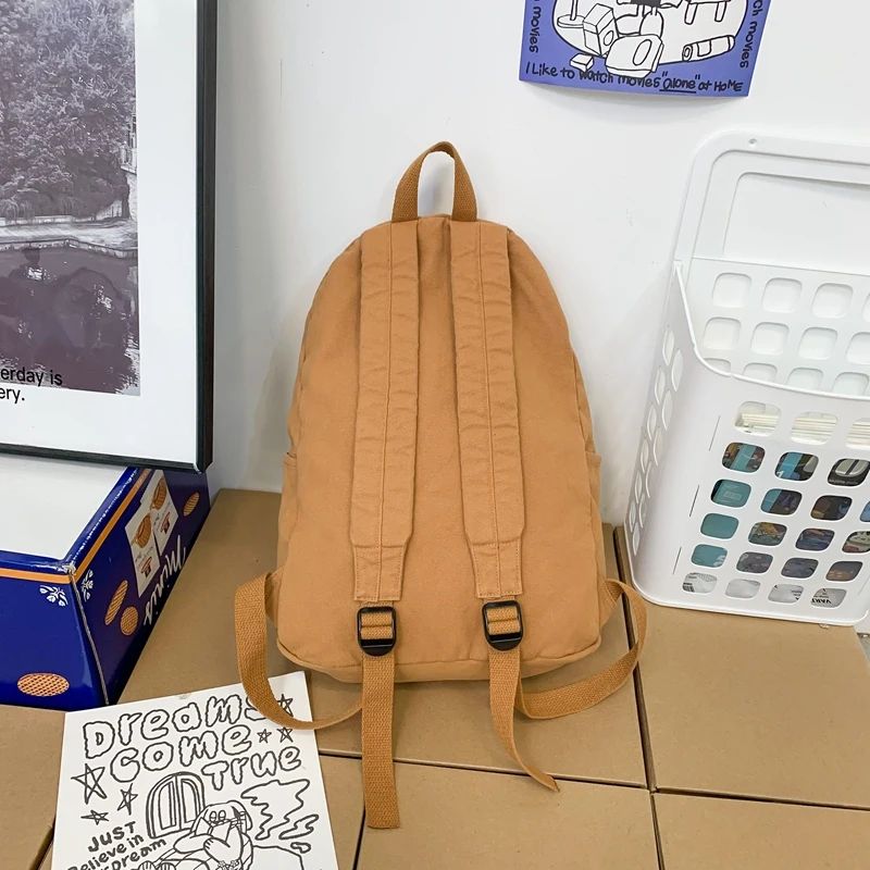 Zaino da College alla moda per Laptop in tela femminile Cool Lady borsa per libri Vintage nuove donne zaino per studenti carino borse da scuola per