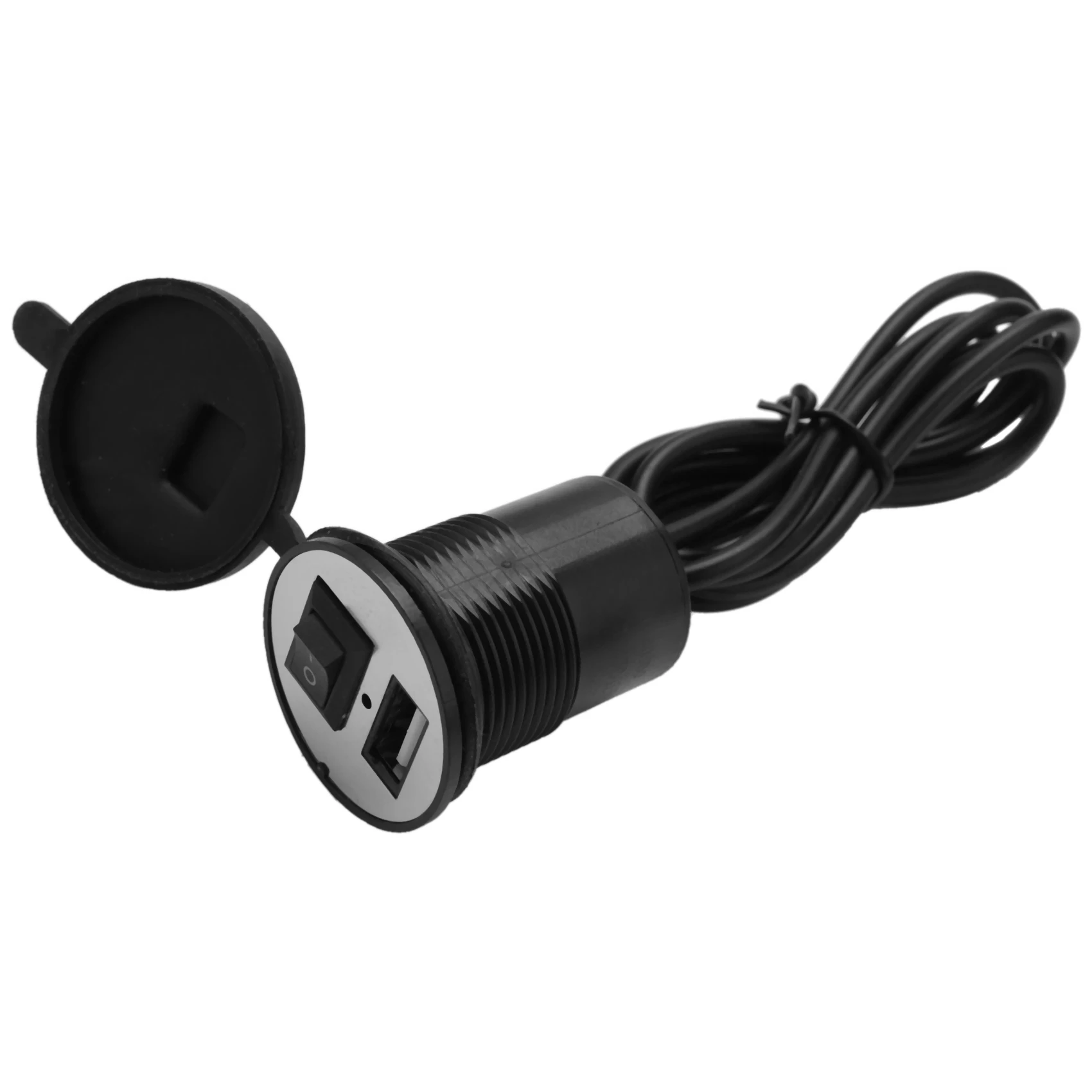A03Z-2X 12-24V Universal USB Motorcycle Power Adapter Socket USB Waterproof Auto Adapter
