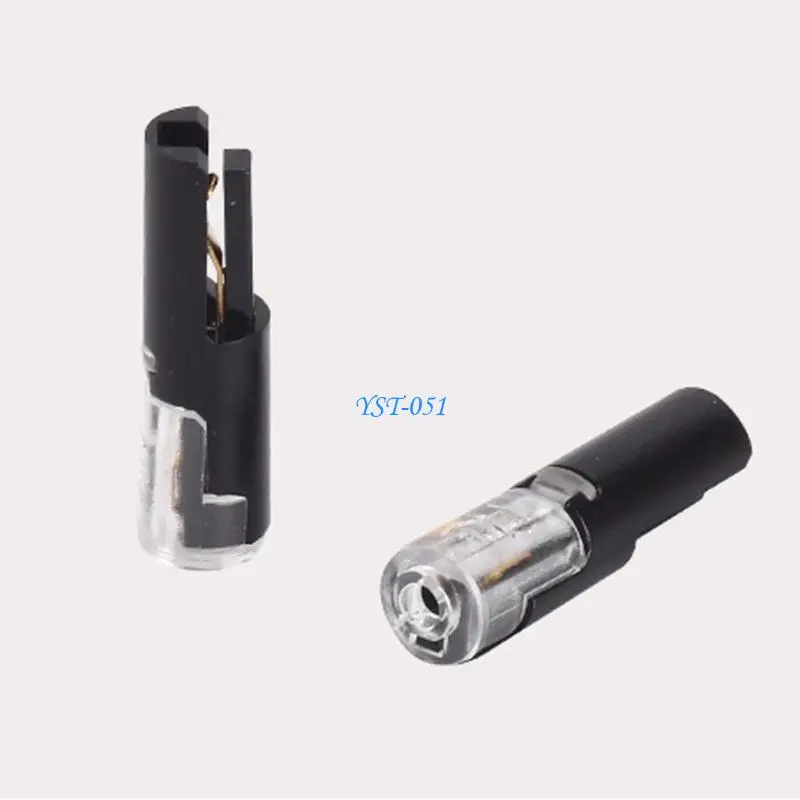 E15A 10Pcs Universal Quick Terminals Single Wire Plug-in Connector with Locking Buckle
