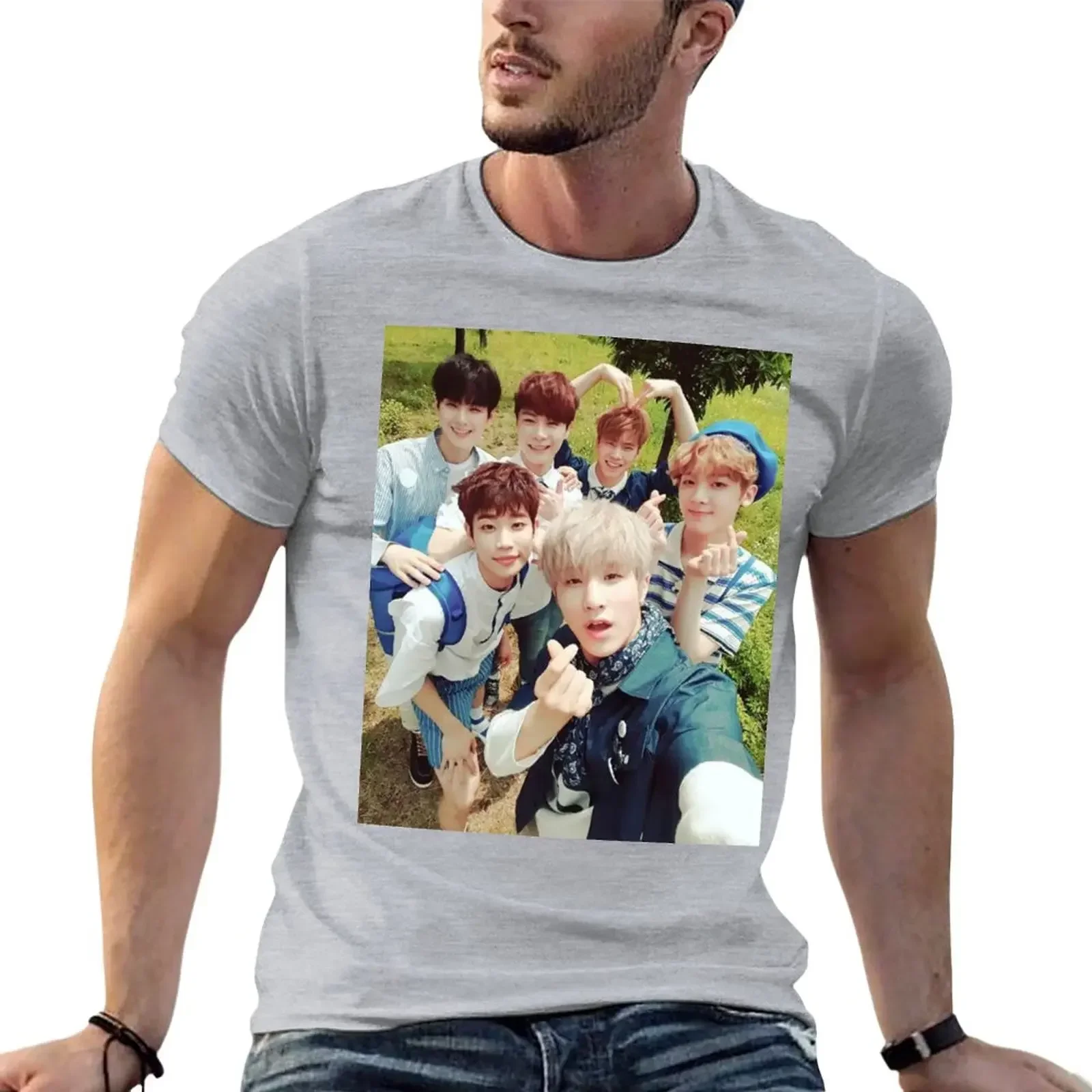 

Astro KPOP T-Shirt vintage clothes blanks mens tall t shirts