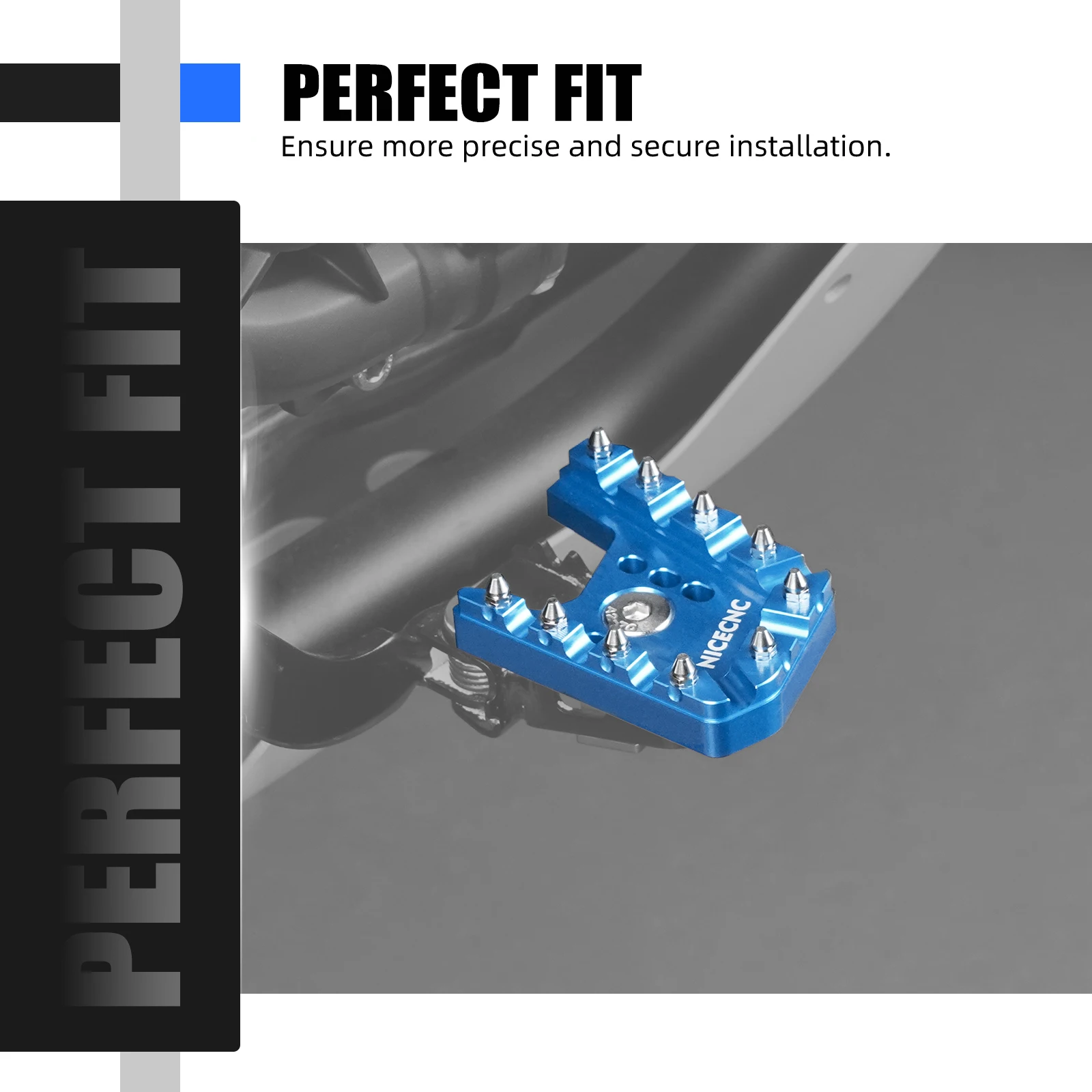 Für Yamaha Tenere 700 XTZ 700 XTZ700 2019-2024 Fußstütze Fußrasten Fußpedal Bremshebelpedal Tenere 700 T7 Rally Edition 2020-24 – Detail 23