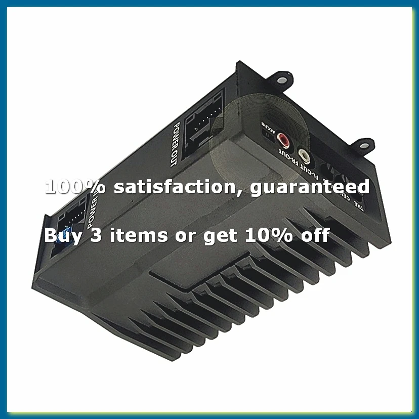 Car Audio Processor 4x50W for Android Radio Stereo Amplifier HIFI Speakers Improve Subwoofer Plug and Play-WDL