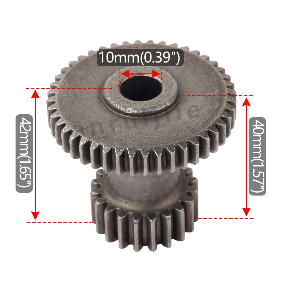 Feeding Gear 20T/44T For WM210V-314 BHC210 HS210 JY210V CTC210 lathe spare parts