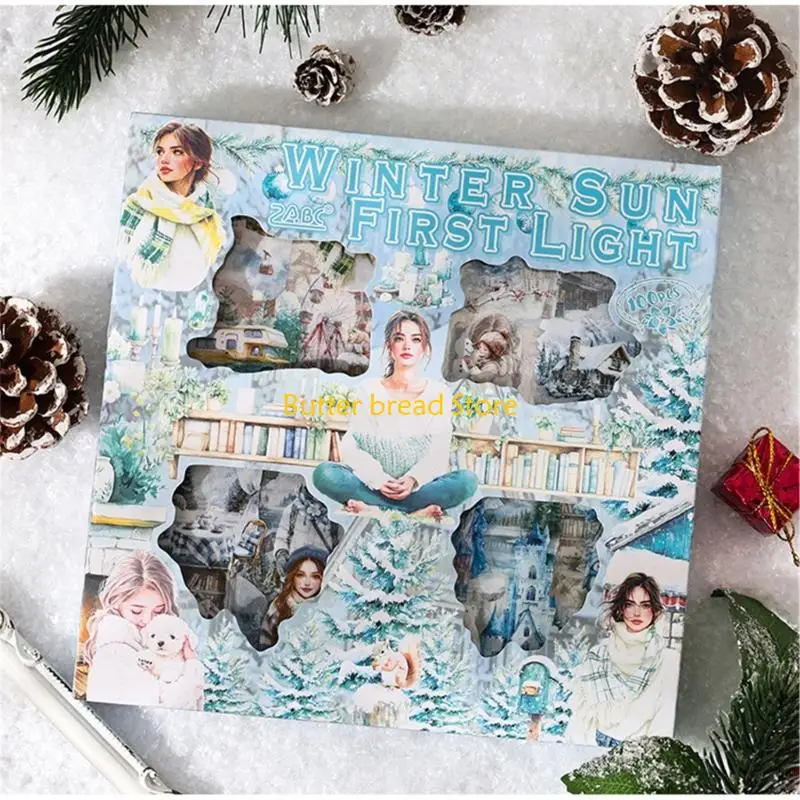 W89C Nhãn dán thẩm mỹ theo mùa PET