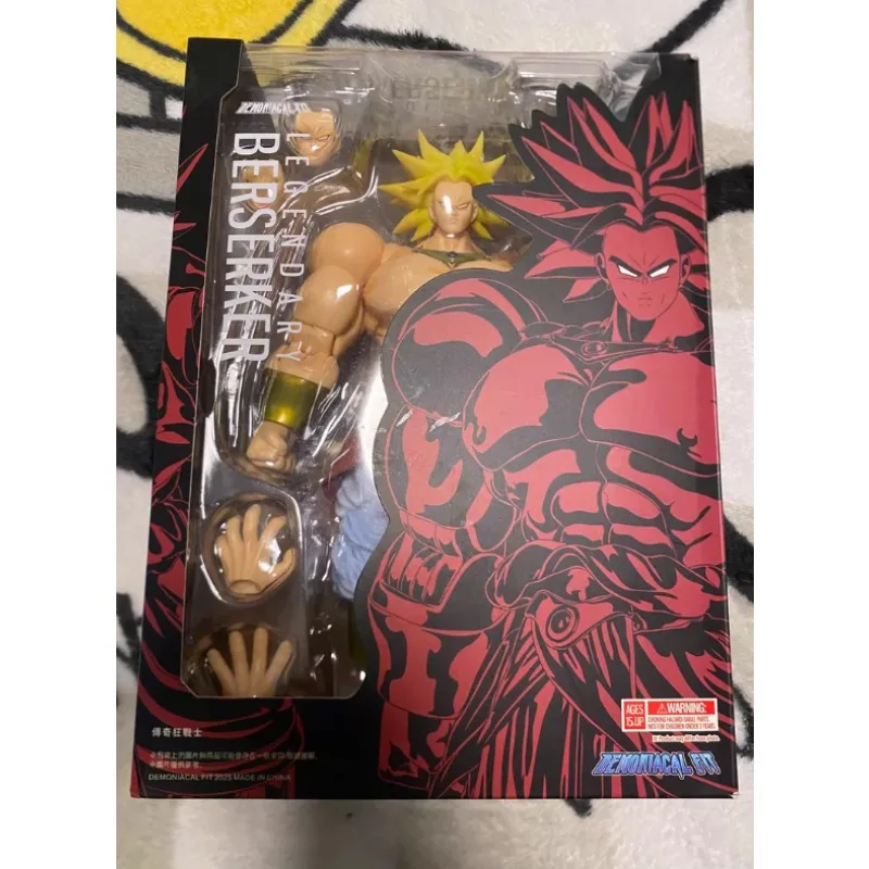

In Stock! Dragon Ball Demoniacal Fit DF SHF SSJ Legendary Berserker Broly Action Figure Toys Gifts