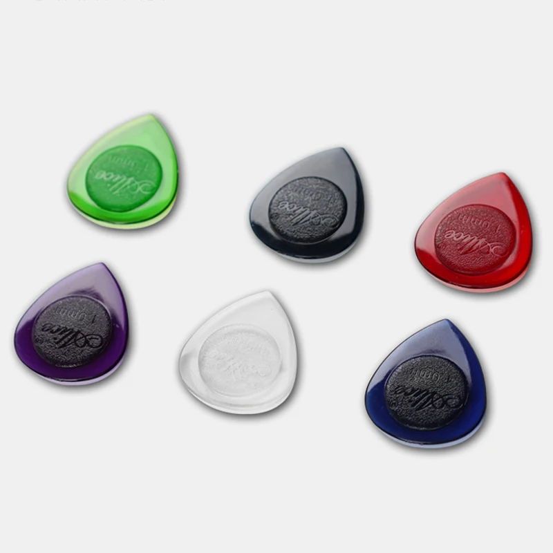 30pcs Guitar Picks with Storage Box Large Teardrop Shape Big Thickness 1mm 2mm 3mm ABS Plectrums Guitar Pick Accessories TMZ