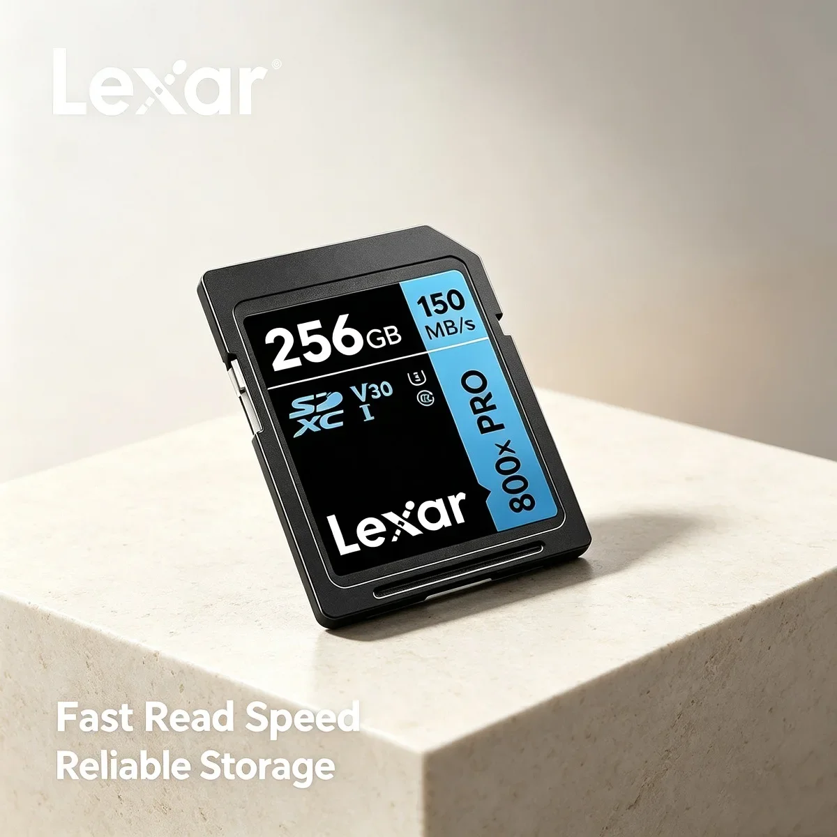 Lexar Read 150MB/s SD Card 800x Pro UHS-I V30 SDHC SDXC Flash Card Memory Card Storage Card 32GB 64GB 128GB 256GB For Camera