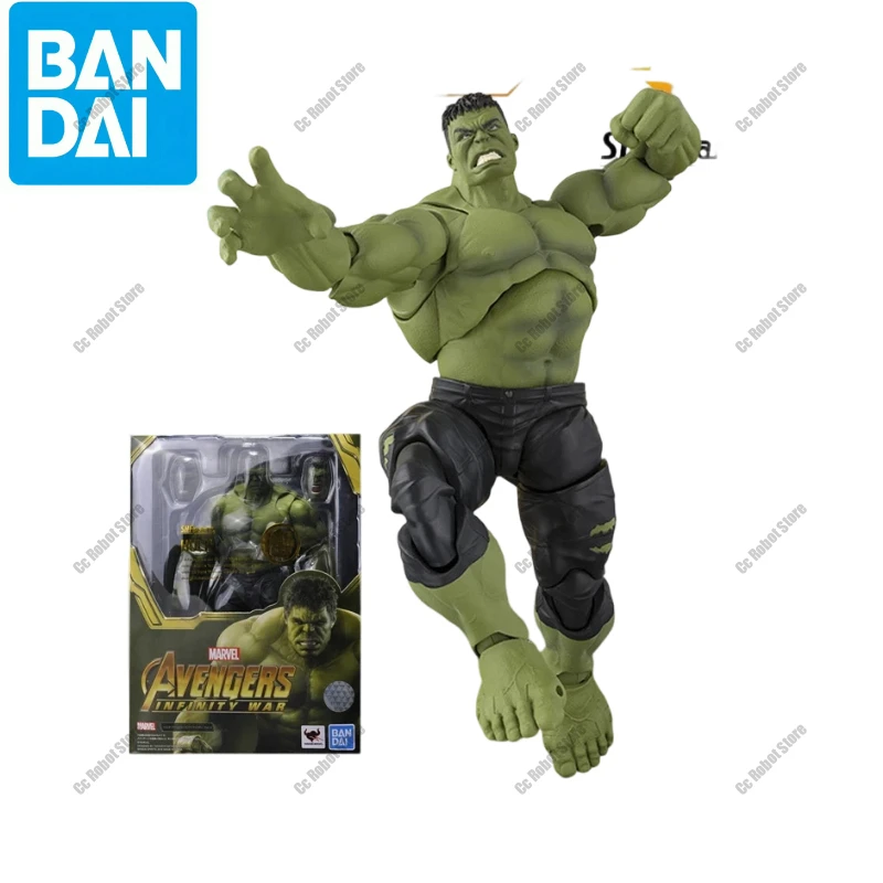 Bandai Originele S. H. Figuarts Beweegbare Eindproduct Serie Avengers 3 Anime Action Figure Model Speelgoed Model Cadeaus voor Jongens