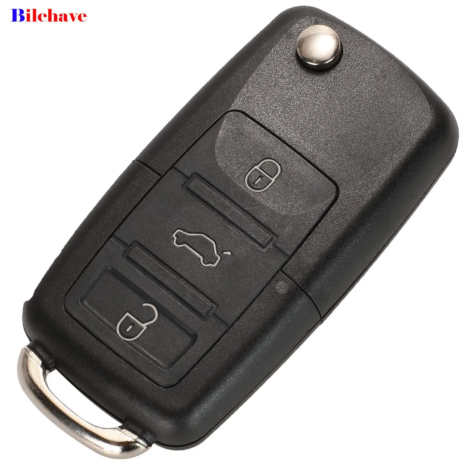 jingyuqin 2/3/4 Buttons For VW Volkswagen polo Golf MK6 Tiguan Touareg 202AD 202Q Flip Remote Car Key Shell Case Fob HU66 Blade