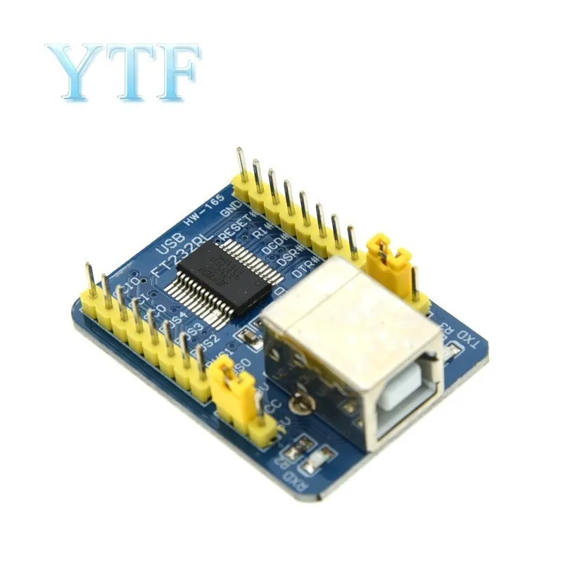 FT232RL USB to Serial โมดูล USB Transfer TTL ระดับแปรงโมดูลอัพเกรดบอร์ดขนาดเล็ก