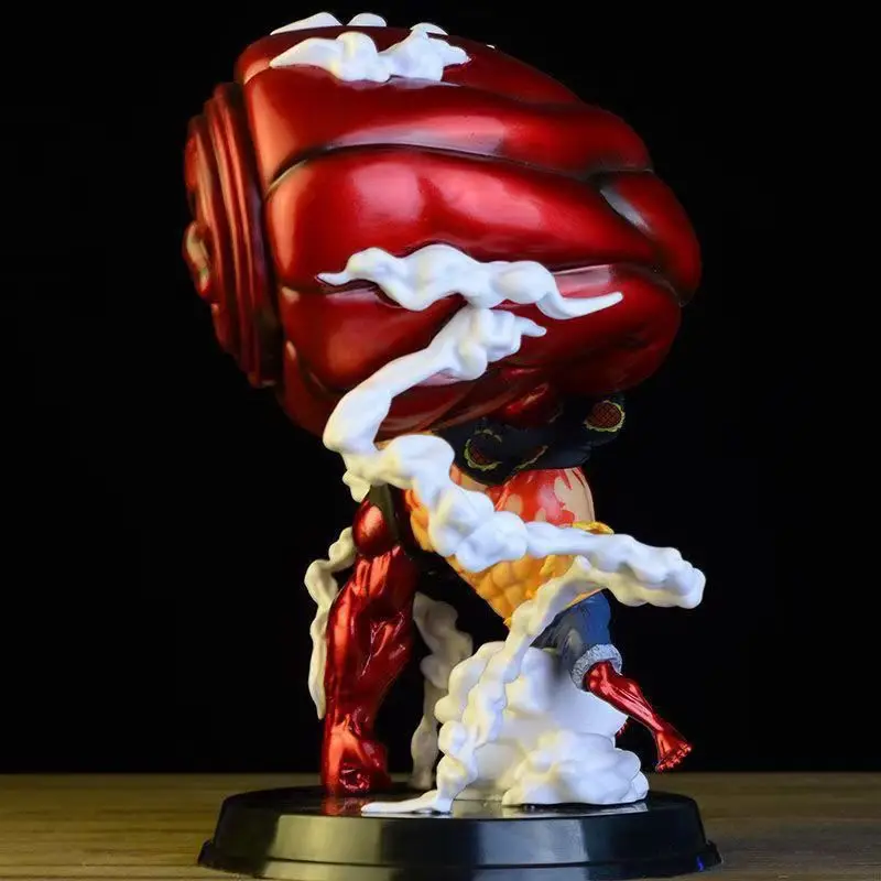 One Piece Monkey D Luffy Gear 4 Action Figure Giant Ape King Gun Big Fist Phantom Luffy 3 Characters Statue For Anime Collector - view 5
