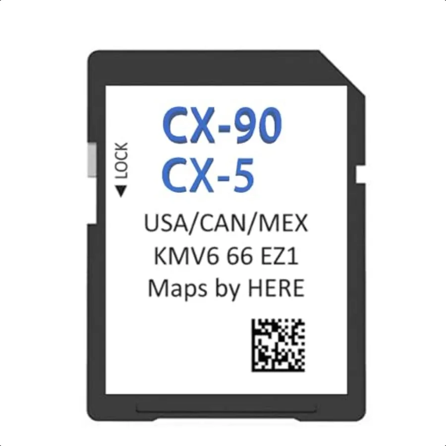 

GPS Navigation SD Card Fits 2024 2025 CX90 CX5 Maps USA Canada Mexico