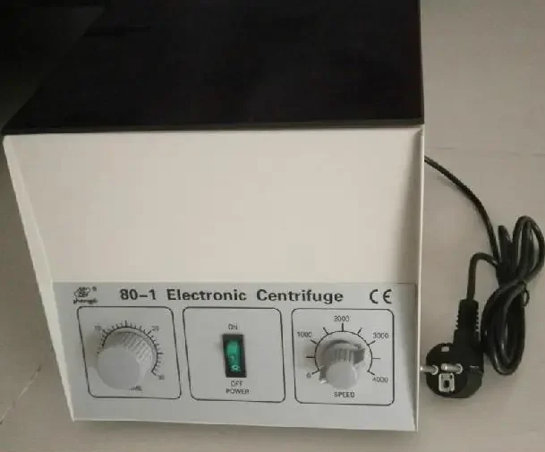 Brand New 80-1 Centrifuge Laboratory Medical Practice Ce Timer Usg 4000r/min 20ml*6 1790*g