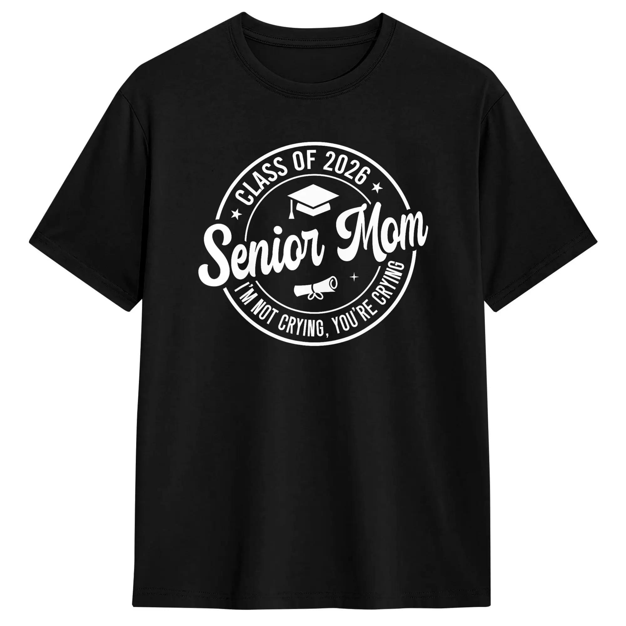 Class of 2026 Senior 2026 Graduation  T Shirt Men's  Funny T-Shirts Summer O Neck Hipster Tee Shirt Casual Oversized Tops