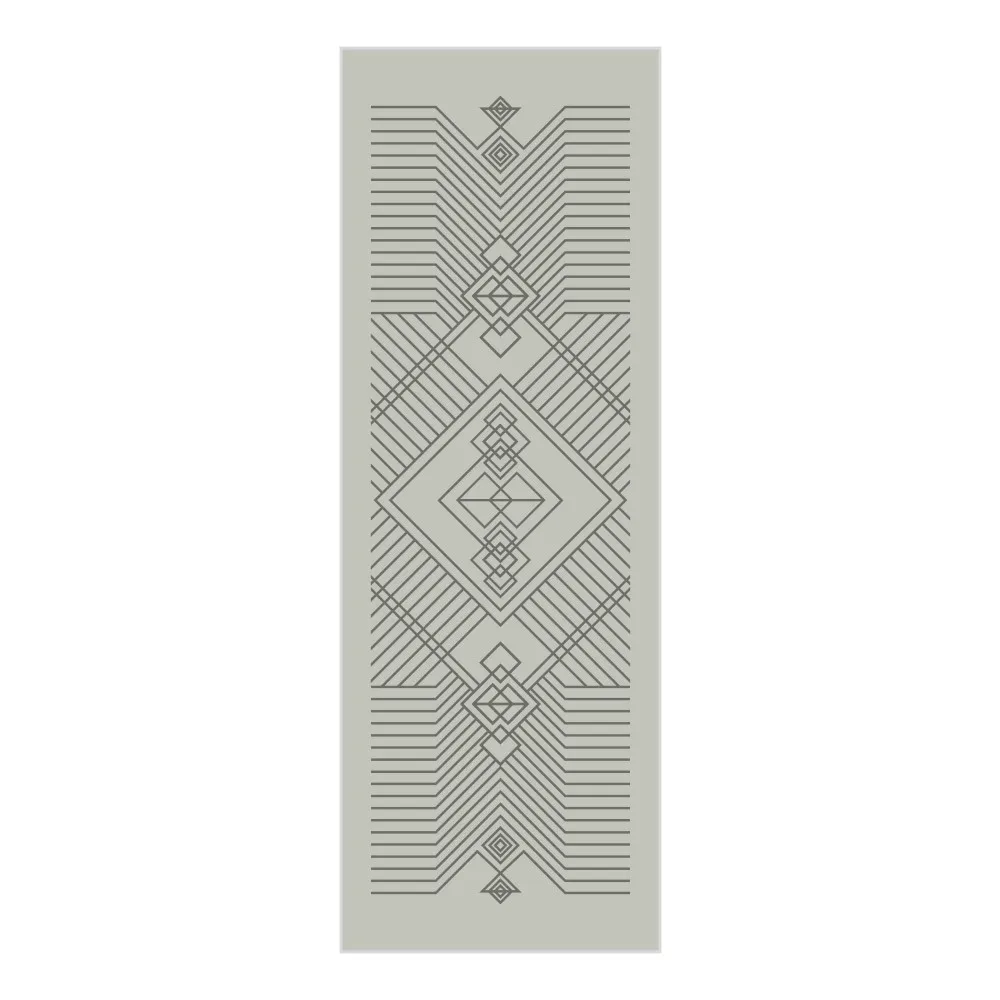 Lezyan جديد سيليكون عدم الانزلاق امتصاص العرق التشفير الجلد المدبوغ منشفة اليوغا المحمولة Iyengar بطانية اللياقة البدنية ممارسة تجريب حصيرة #1