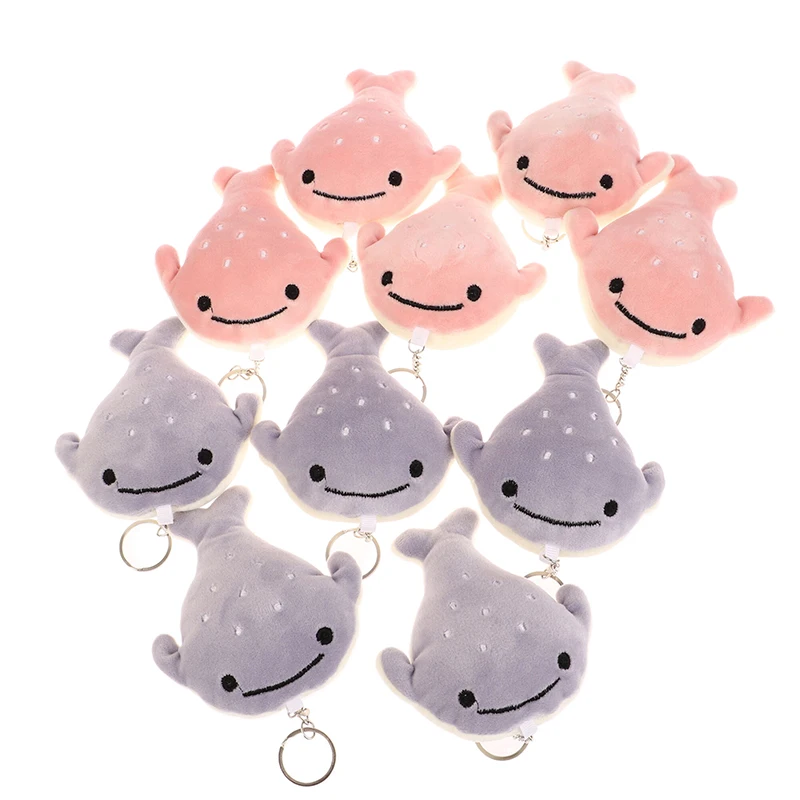 Porte-clés mignon en peluche d'épaulard pour enfants, animaux de dessin animé, pendentif en peluche au beurre, breloque pour couple, cadeaux de sac Kawaii, 11cm