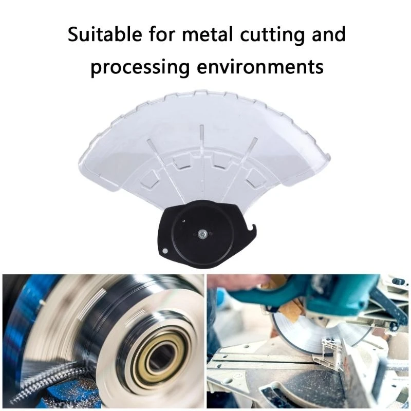 Lower Cutte Guard Replacements Chainsaw Protector For 10Inch Sliding Compound Chainsaw Ensuring Safety And Dusts Control M4YD