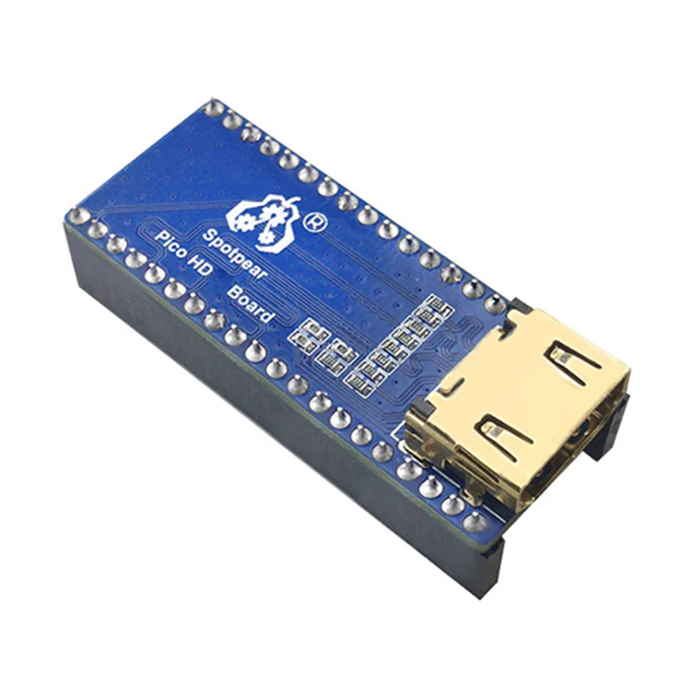 Placa de expansión Compatible con HDMI para Raspberry Pi Pico, placa de expansión DVI Compatible con HDMI, pantalla DVI