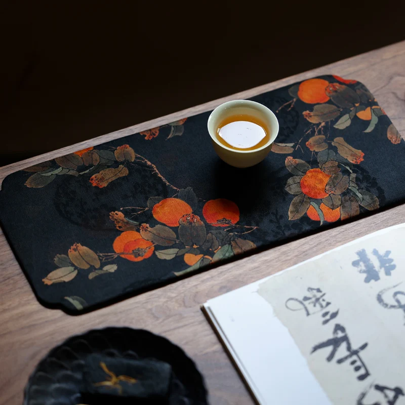 

Ткань для чайной церемонии ручной работы из китайского шелка Сянъюнь: коврик для чайника, скатерть, подставка для стола