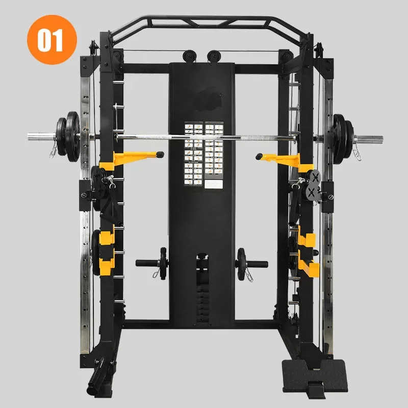 Commercial Bodybuilding Integrated Training Multi Functional Gym Equipment Trainer multifunction smith Machine