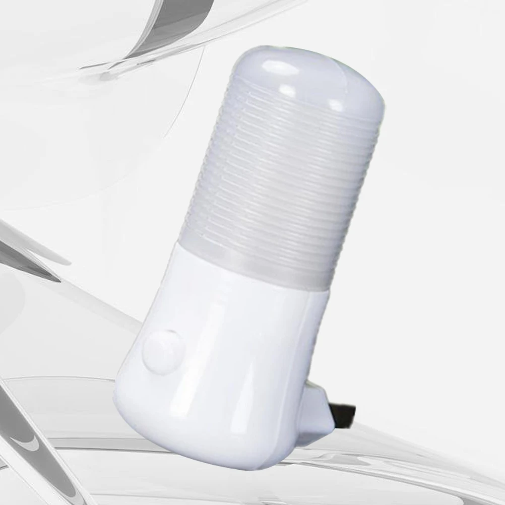 Luz nocturna Led, lámpara nocturna pequeña para dormitorio, baño, salón, enchufable, ahorro de energía, interruptor basculante de luz blanca