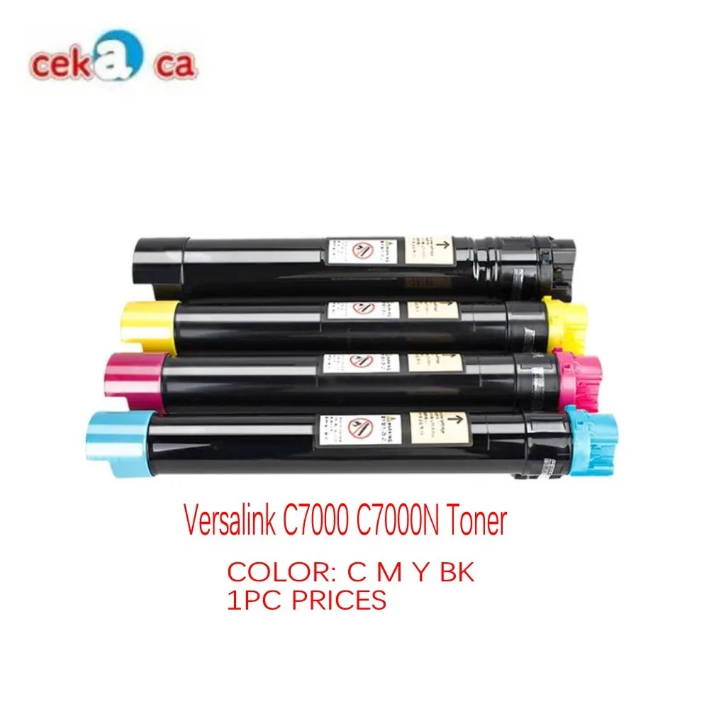 حبر متوافق مع TN لخرطوشة الحبر Xerox VersaLink C7000DN C7000N 106R03757 106R03760 106R03759 106R03758