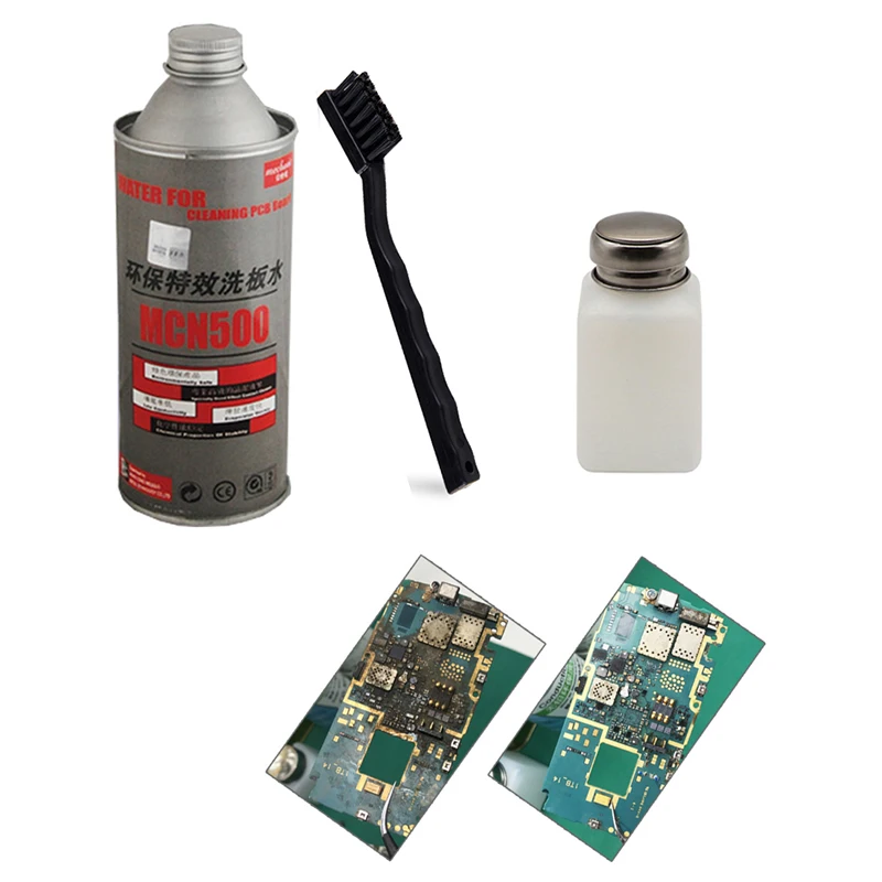 Mecânico Placa de Circuito de Lavagem de Água Eco-friendly Rosin Cleaner para o Telefone Móvel Motherboard Pcb Placa de Circuito Mais Limpo Fluxo Mcn500