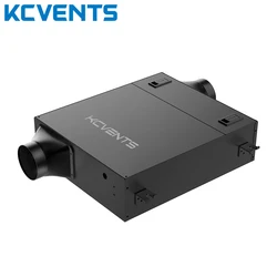 KCvents-ventilador de aire fresco, sistema de aire fresco integrado eficiente, ahorro de energía, bajo nivel de ruido, silencioso de purificación ultrafina