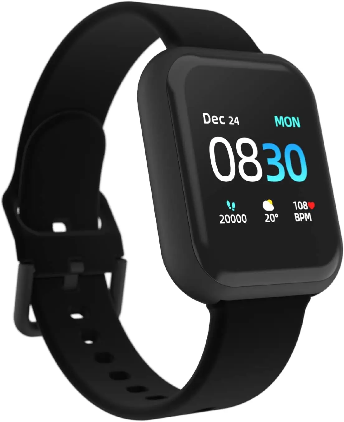 

Smart Watch for Men Women with Heart Rate Tracker, Step Counter, Notifications, Sleep Monitor