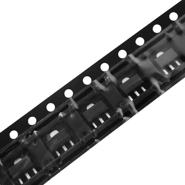 

10PCS/LOT In reel 78L05 5V SOT-89 SMD three terminal voltage regulator voltage stabilizer Good quality