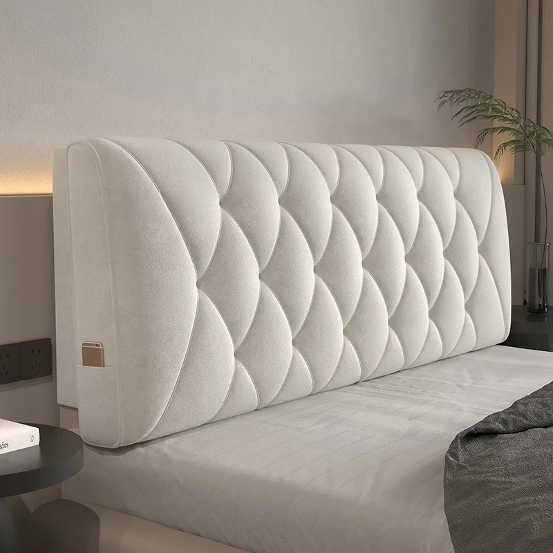

Bed Headboard Thickened Soft Sponge Large Backrest Tatami Front Panels Bedroom Hotel Decor Aesthetic Anti-collision Headboards