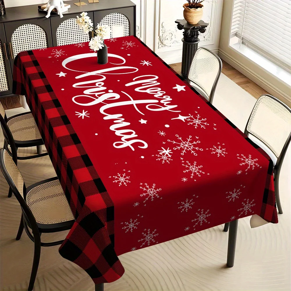 JIT 1pc new model with Christmas theme, washable, suitable for family kitchens and restaurants.zyc