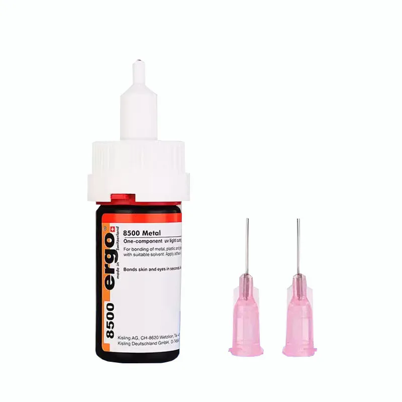 ergo 8500 UV Glue Metal Acrylic Crystal Super glue Transparent quick drying diy repair adhesive for glass